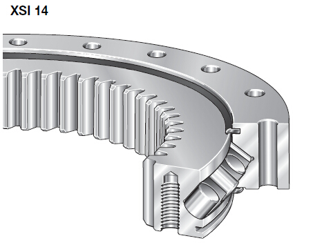  Перекрестный роликовый роторный подшипник INA XI/XSI (с внутренними зубьями)